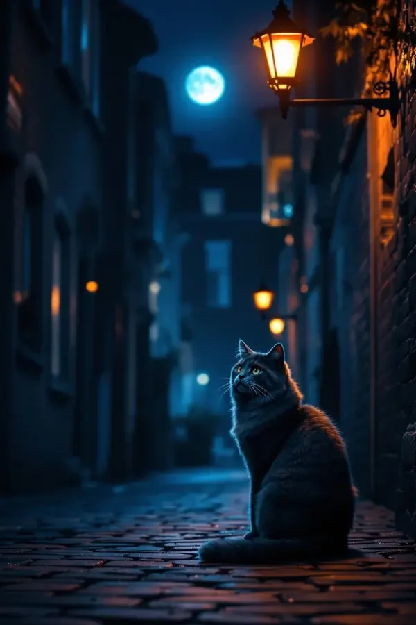 路灯下的猫 手机在线影院 海报